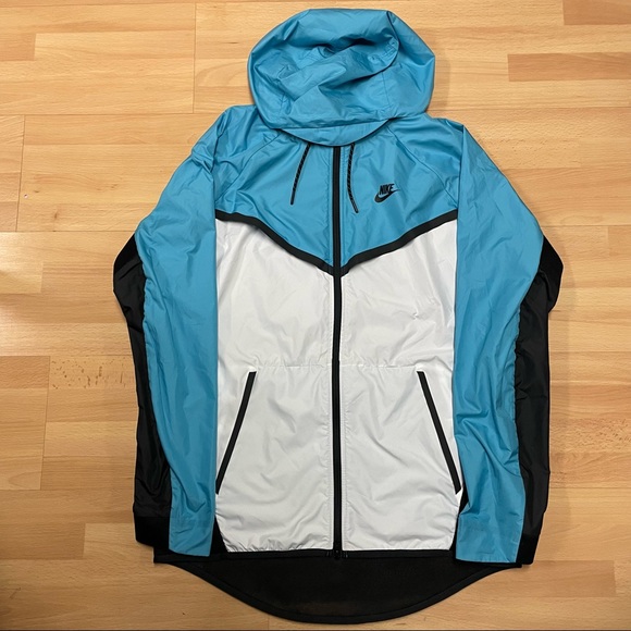 Nike Other - Nike Hypermesh Windrunner White/Blue/Black Size Large